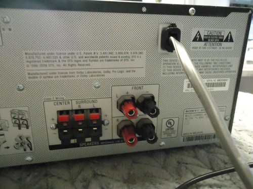 RECEPTOR SONY MULTICANAL 230 VATIOS STR-DH510 (funciona muy bien sin control remoto) * - Imagen 6 de 9