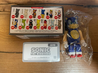Bearbrick Series 46 Cute Sonic 100% BE@RBRICK Medicom Toy | eBay