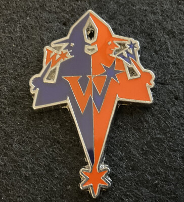 Harry Potter Weasleys Wizard Wheezes Pin featuring Ws On Wand Tips