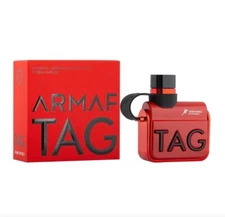 Armaf Tag Uomo Rosso Eau De Parfum Spray for Men 3.4Oz / 100ml (NEW)
