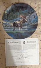 Bradford Exchange Collectors Plate The Moose  1989