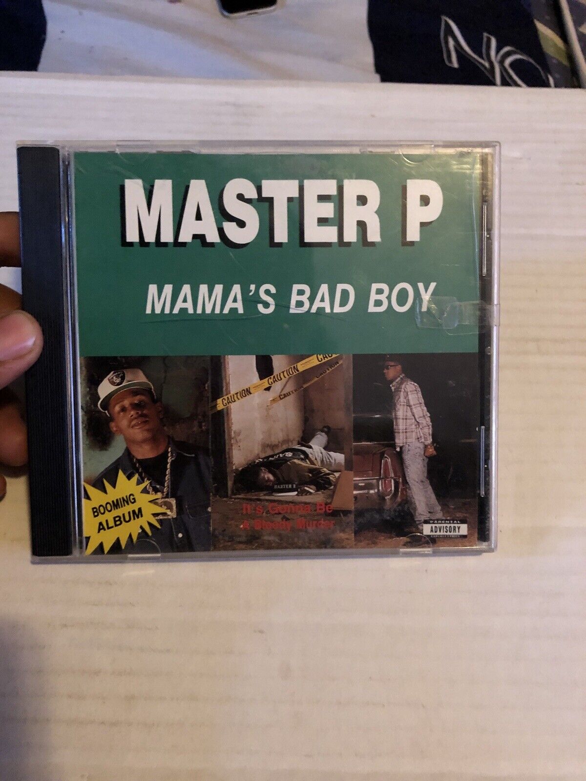 MASTER P Mama's Bad Boy CD No Limit Records Gangsta Rap G-Funk Silk Big Ed 1992