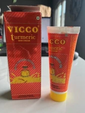 Vicco Turmeric Vanishing Skin Cream with Sandalwood Oil 60gm 04/25, US SHIPPING