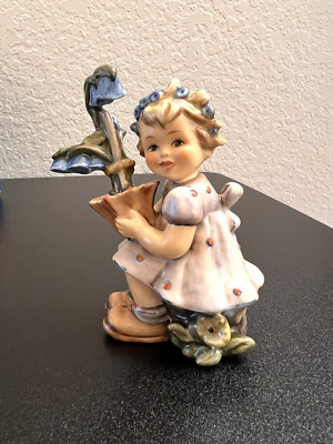 Hummel # 1001  HUM 619  ''Garden Gift''   First Issue TMK 8 NEW!