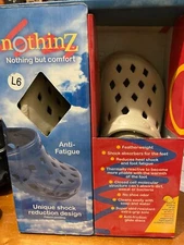 womens Nothinz Model Breeze Mushroom shoes clogs size US 6 Eur 37