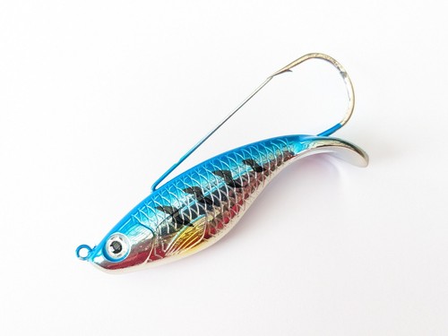 Pike lure Weedless Bullet Lure 85mm 21.2g 4/0 hook sinking wobbler long cast - Picture 51 of 55