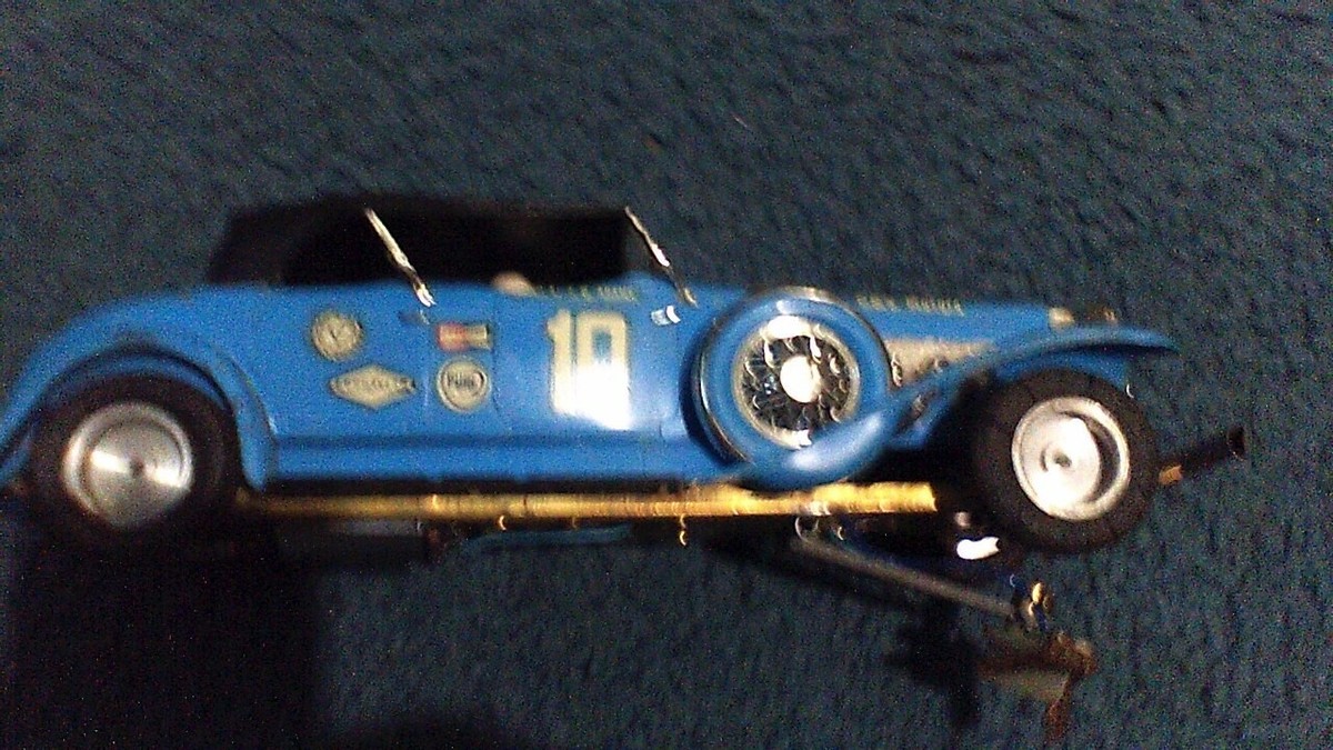VINTAGE MONOGRAM 1/24 SCALE SLOT CAR 1964 DUESENBERG w/box