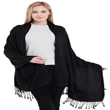 Solid Color Design Shawl Scarf Wrap Stole Throw Shawls Pashmina CJ Apparel *NEW*