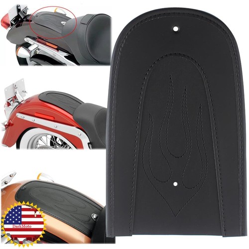 Black Flame Solo Seat Rear Fender Bib For Harley Sporster 1200 Roadster XL883R - Bild 1 von 13