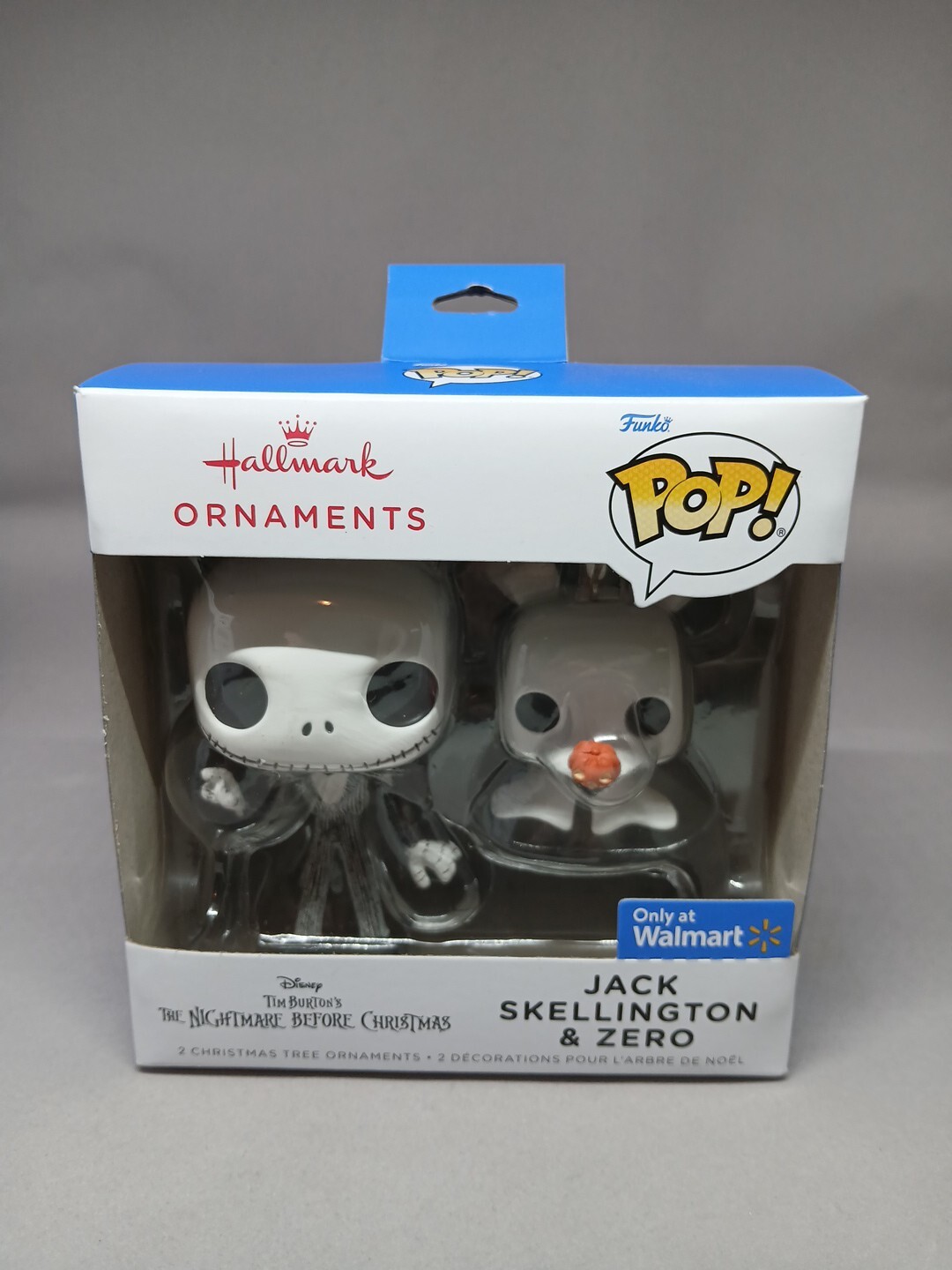 Hallmark | The Nightmare Before Christmas Jack and Zero Funko POP! Ornament New