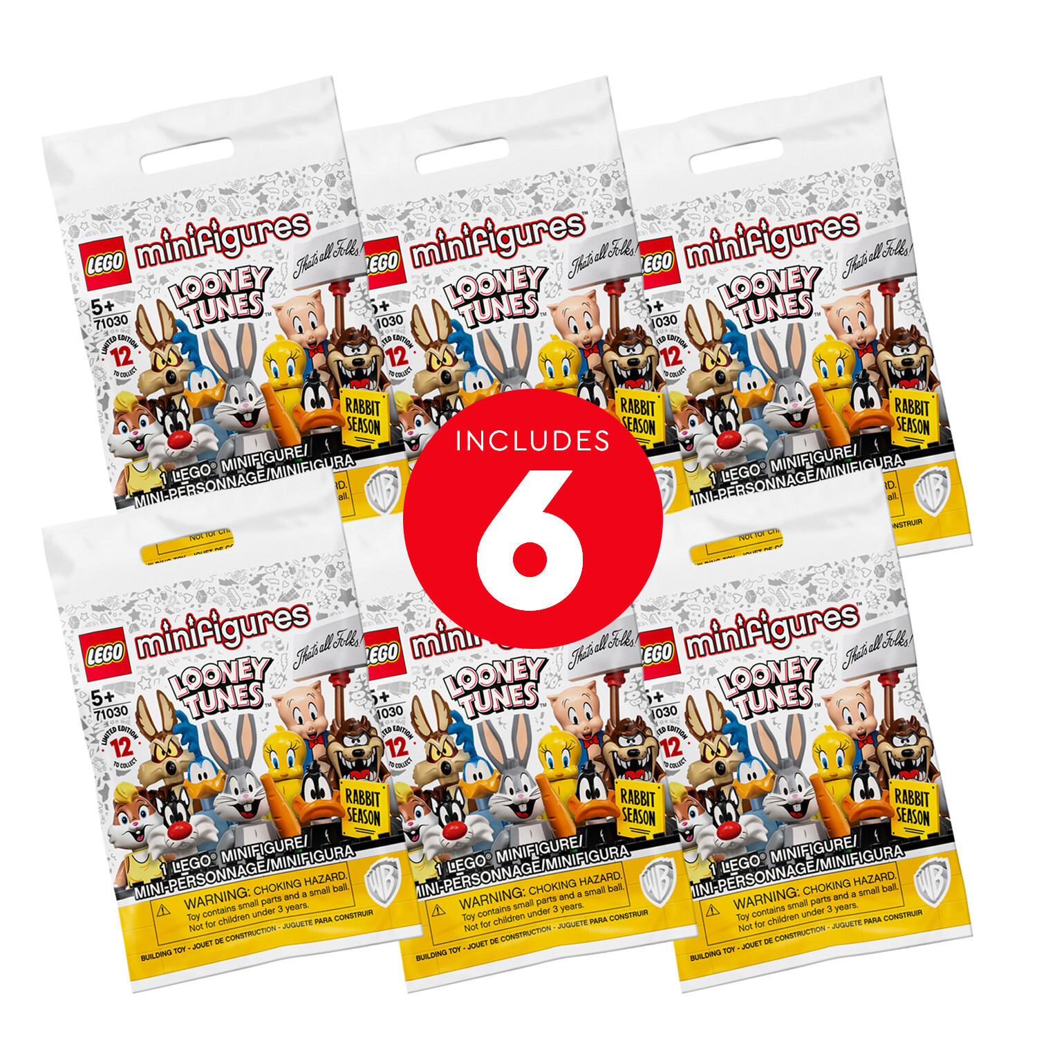 LEGO MINIFIGURES: Looney Tunes – 6 Pack (66667)