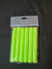 Basic Solutions Hair Rollers - 6" Flexible Green Brand New In Pack