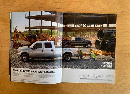 2012 FORD SUPER DUTY TRUCK SALES BROCHURE CATALOG F250 F350 F450 - Picture 4 of 7