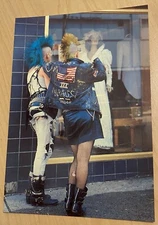 Vintage Postcard NEW Punk Rockers Mohawk Canada Black Leather 80’s Dreaming