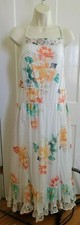 Farm for Anthropologie Farm Rio summer/resort lawn party dress, sz L