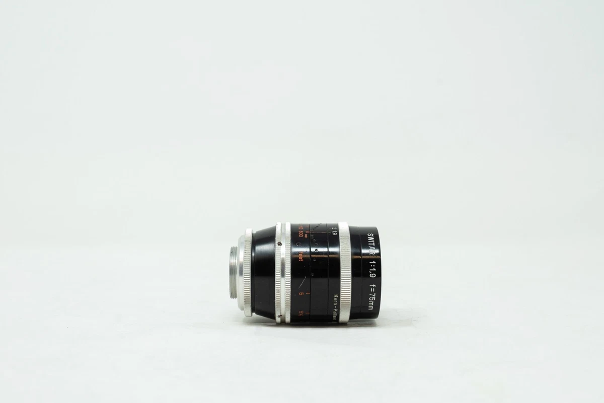Objectif  KERN  - MOUNT  C  - 9,5 et 16 mm - F 75 mm -TBE - N° 158286