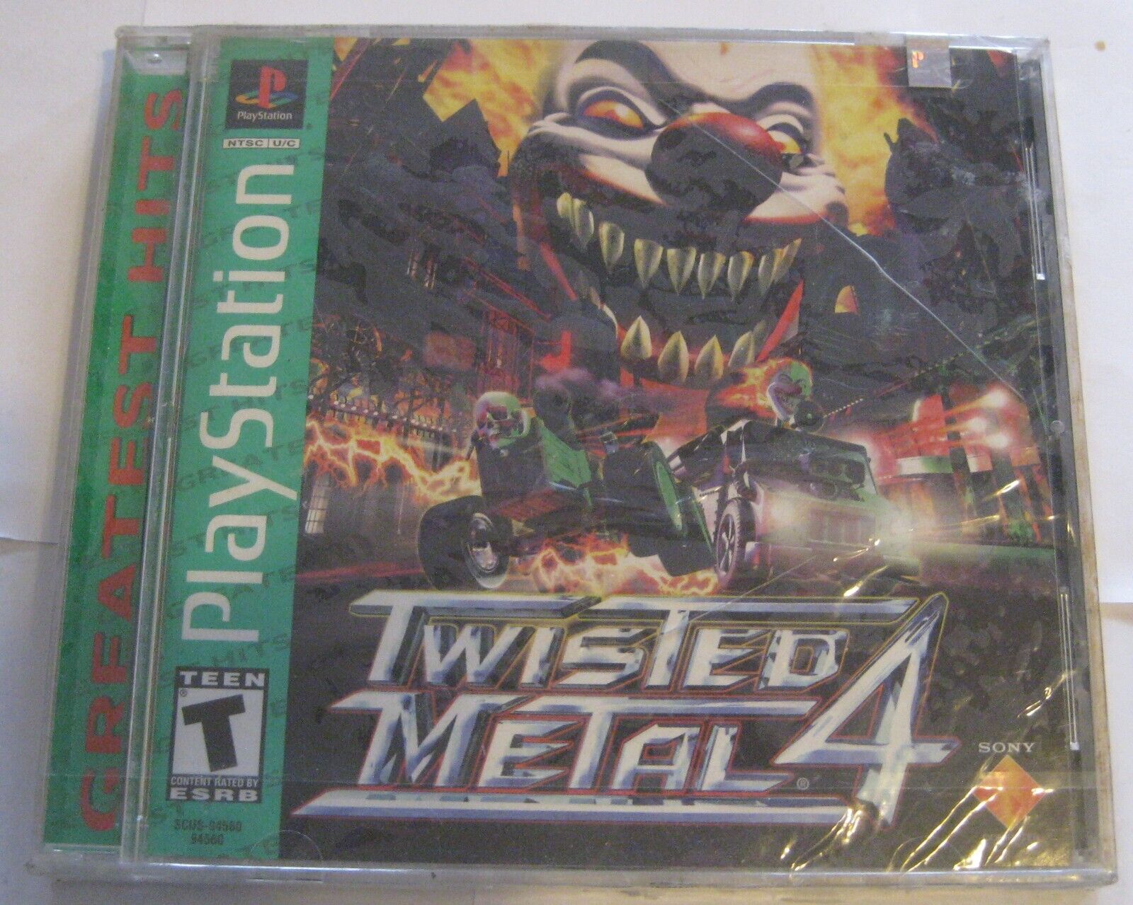 Twisted Metal 4 For PlayStation 1 PS1