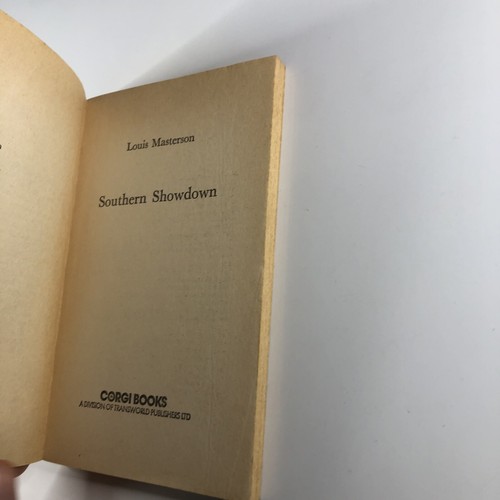 Southern Showdown No. 32 by Louis Masterson Small Paperback Western Fiction Book - Picture 3 of 13