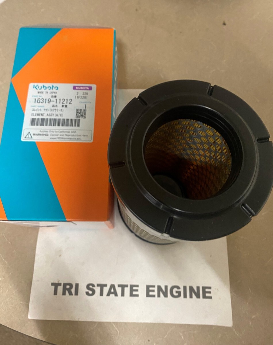 KUB Air Filter Part # 1G319-11210 Compatible with RTV-X1100 RTV-X1120 RTV-X1140  (SFA1121) | Crossfilters Anxingo 1G319-11210 エアフィルターセット ユーティリティ車交換用RTV-X900G RTV-X900R RTV-