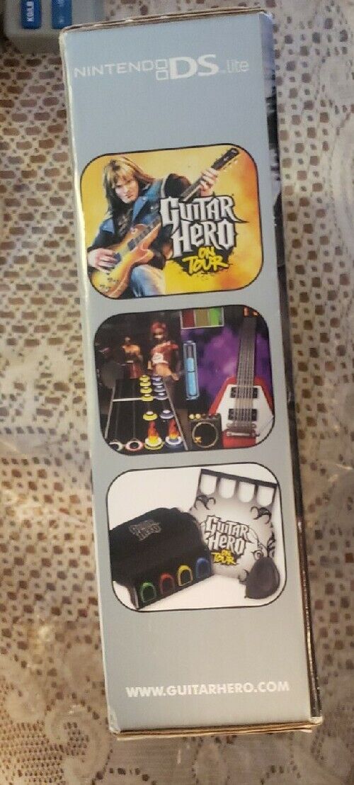 Nintendo DS Lite Guitar Hero: On Tour Special Edition Bundle New