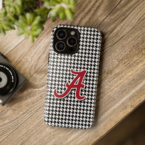Alabama Houndstooth Phone Case, Tough Cases, College Fan Gear, Gift for - Picture 19 of 265