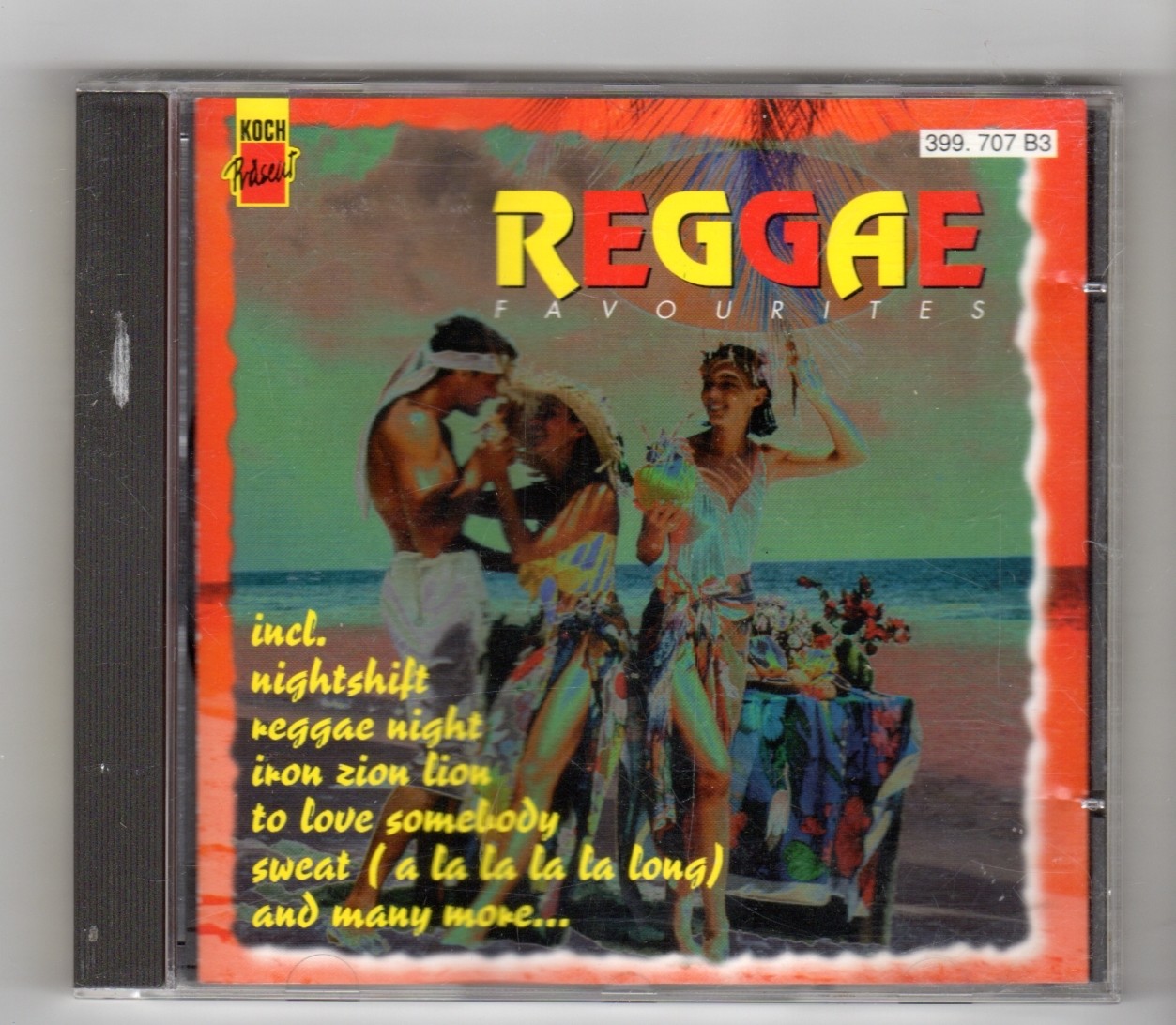(IO189) Reggae Favourites, 12 tracks various artists - 1993 CD