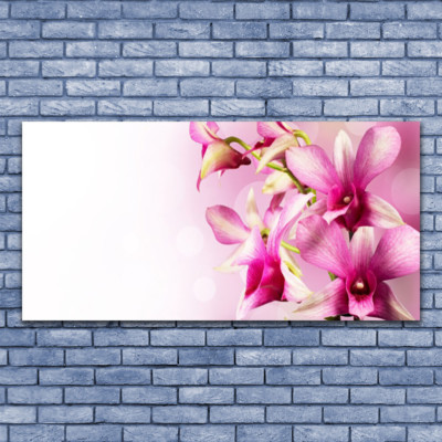 FLEURS Tableau champs coquelicot panorama 140x70 | Tableaux / Toiles