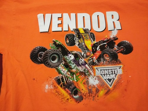 Mens XL Monster Jam Monster Truck 