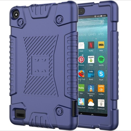 For Kindle Fire HD 8 2018 Shockproof Rugged Silicone Case Cover - Picture 7 of 18