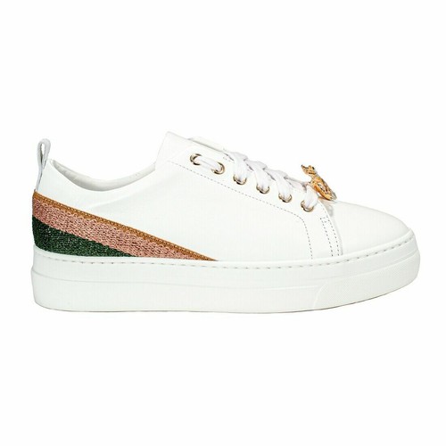 Scarpe Sneakers sportive Donna Stokton 955-D in pelle bianca | eBay