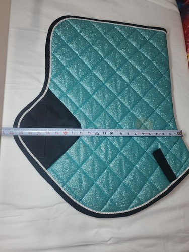 Equestroom Baby Blue Glitter Saddle Pad (Pre Owned ) - Picture 8 of 9