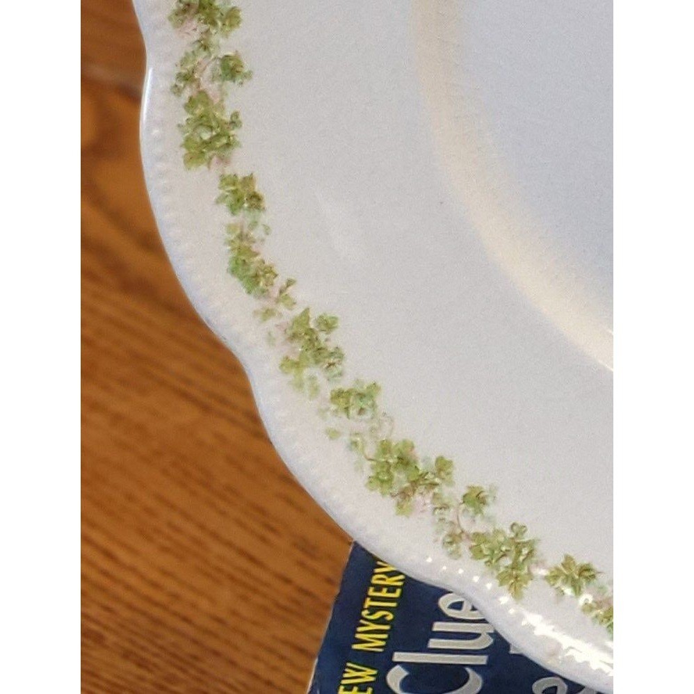 Vintage W.H. Grindley & Co. Plate with Daisy Pattern