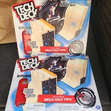 2 Tech Deck X Connect Danny Way Mega Half Pipe Missing Skate Board Sealed Box