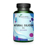 Vegavero NatüRliches Silizium Bio | 120 Kapseln | Aus Bambussprossenextrakt