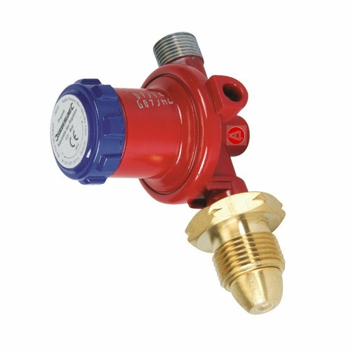 LPG Gas Hose Regulator Propane Bottle 0.5-4 Bar 8mm Tail Barbecue Heater NEW - Picture 2 of 4