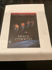 Classic script with amazing extras! SPACE COWBOYS Clint Eastwood James Garner