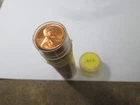 ORIGINAL BANK ROLL OF 50 US 1956 LINCOLN CENTS UNCIRCULATED- NICE