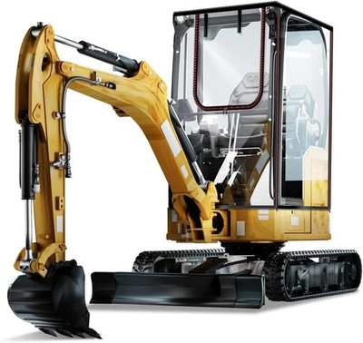 Upgraded Mini Excavator Cover, Waterproof Small Excavator Cover, Clear Enclosure