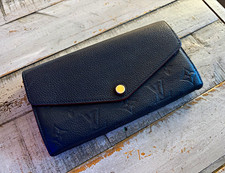 Louis Vuitton Monogram Sarah Wallet w/ Zip Coin Pocket Card Slots