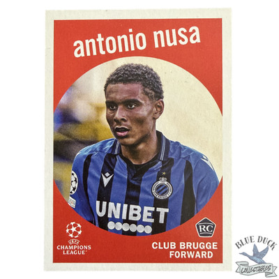 22/23 Topps UEFA - Antonio Nusa - Brugge - Rookie