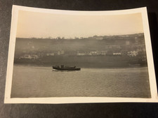 St Ives Lifeboat Disaster Newlyn boat returning Photo from original Album c1938