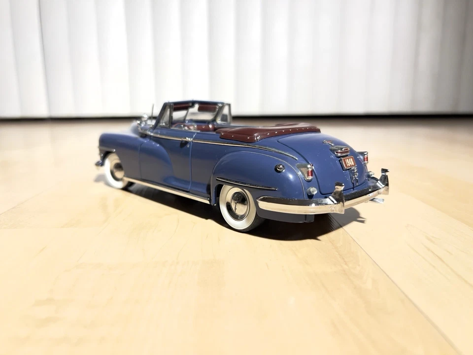 Chrysler New Yorker 1948 marina a escala 1:24 de Danbury como nuevo Foto 4 de 4