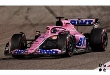 1/43 Diecast Alpine A522 BWT Fernando Alonso 2022 Bahrain GP #14 Collectible