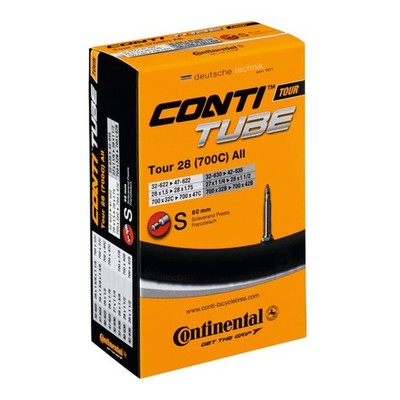 Continental 0182041 28'' Schlauch ''Tour 28 all'', 27/28x1 1/4-1.75'' (32/47-622/635