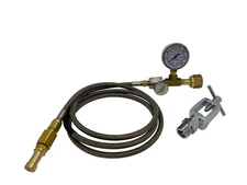 Homefill Oxygen Transfill CGA540 & CGA870 Oxygen Tank w/72" 3,000 PSI w/BLEED