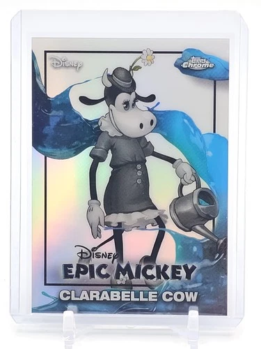 CLARABELLE COW 2026 TOPPS CHROME DISNEY NEON EPIC MICKEY #EM-3 Q3420