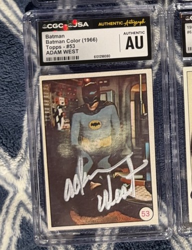 1966 Topps Batman #53 — AUTH (grade unconfirmed)