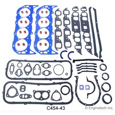Enginetech Engine Gasket Set C454-43 Rebuilder For 1965-1990 Chevy 396-454 Bbc