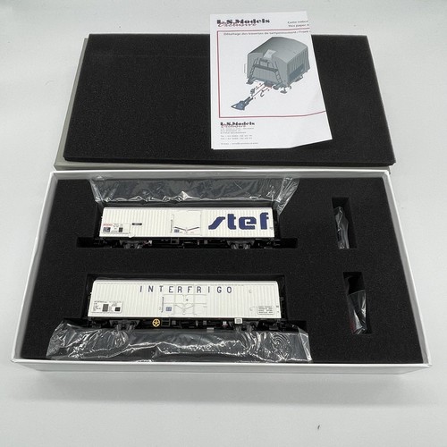 L.S. Models |  Set 30226 | Kühlwagen Ibbes, “INTERFRIGO” | Neuwertig & OVP [14] | Condition: Neu