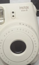 FUJIFILM INSTAX MINI 8 INSTANT FILM CAMERA WHITE COLOR W/ 1 Pack Of Film 3B 
